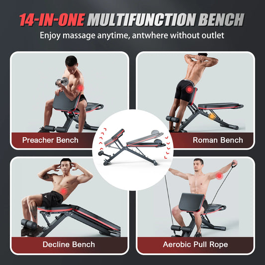 Weight Bench Foldable Full Body Workout