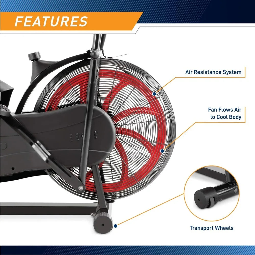 Marcy Air-Resistance Exercise Fan Bike