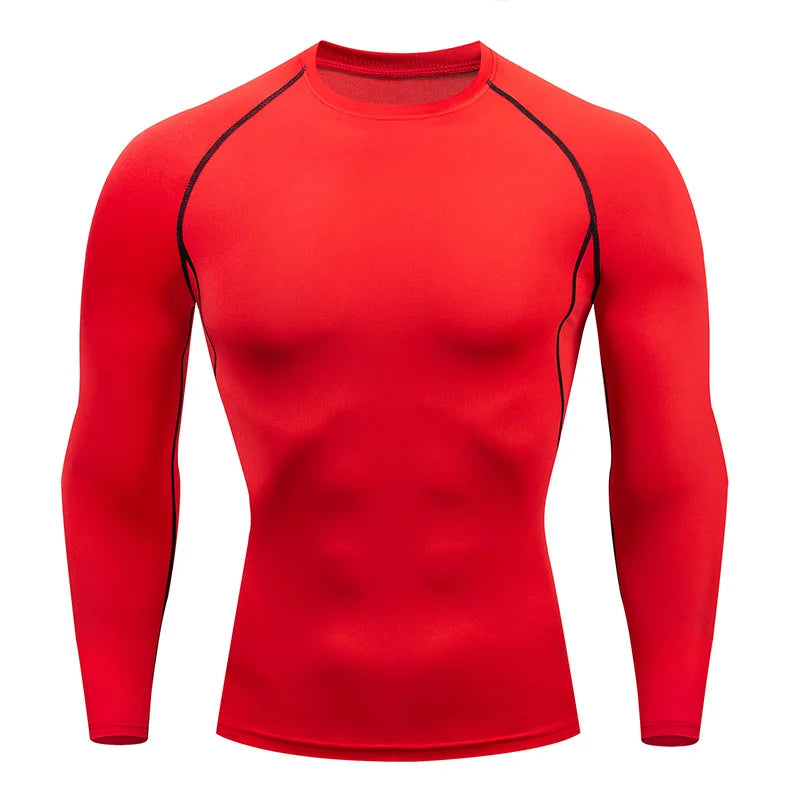 Men Running Compression Shirts